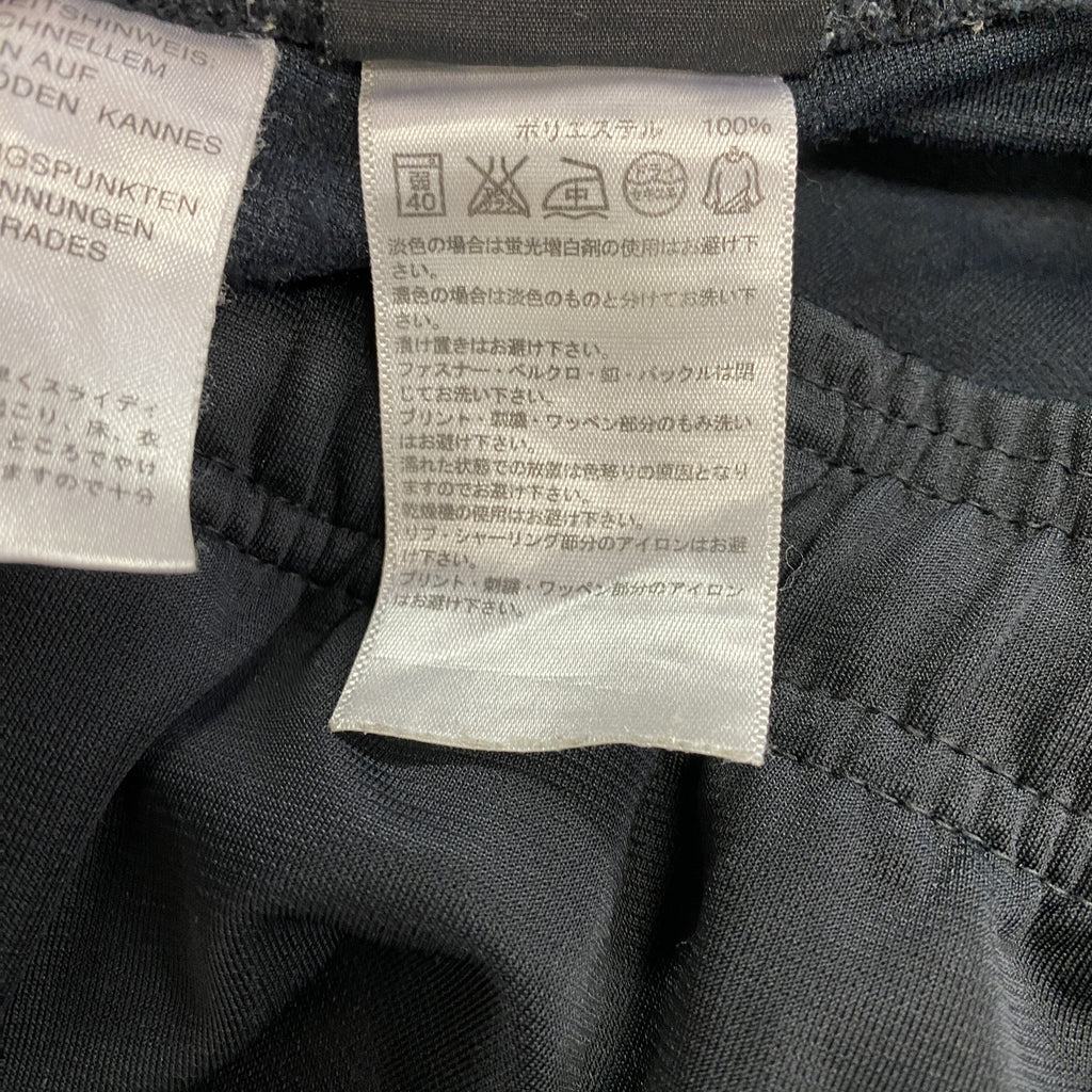 adidas　アディダス　ジャージ　トラックパンツ　黒　ブラック　2XOサイズ　古着