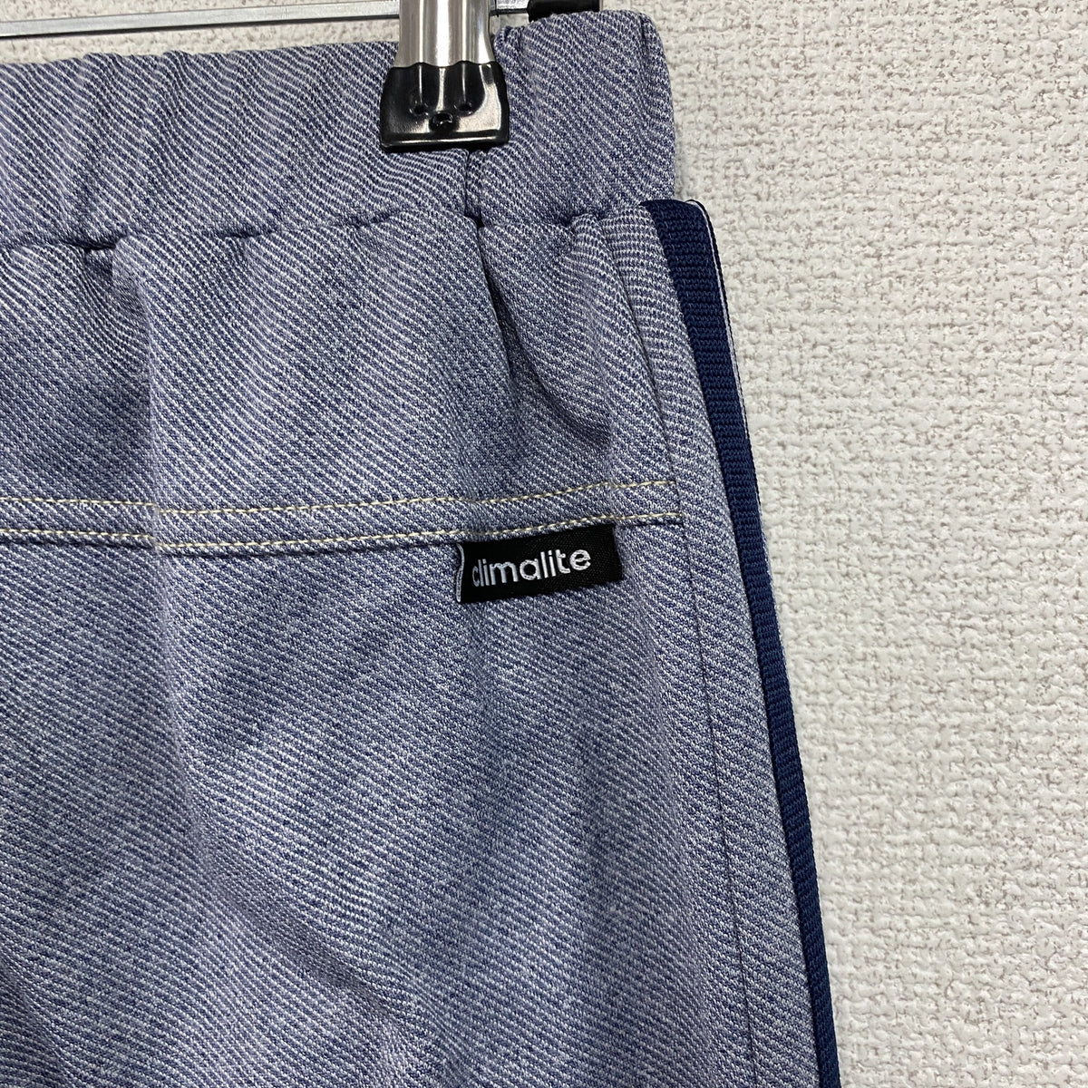 adidas　アディダス　スウェットパンツ　トラックパンツ　青　ブルー　160サイズ　古着