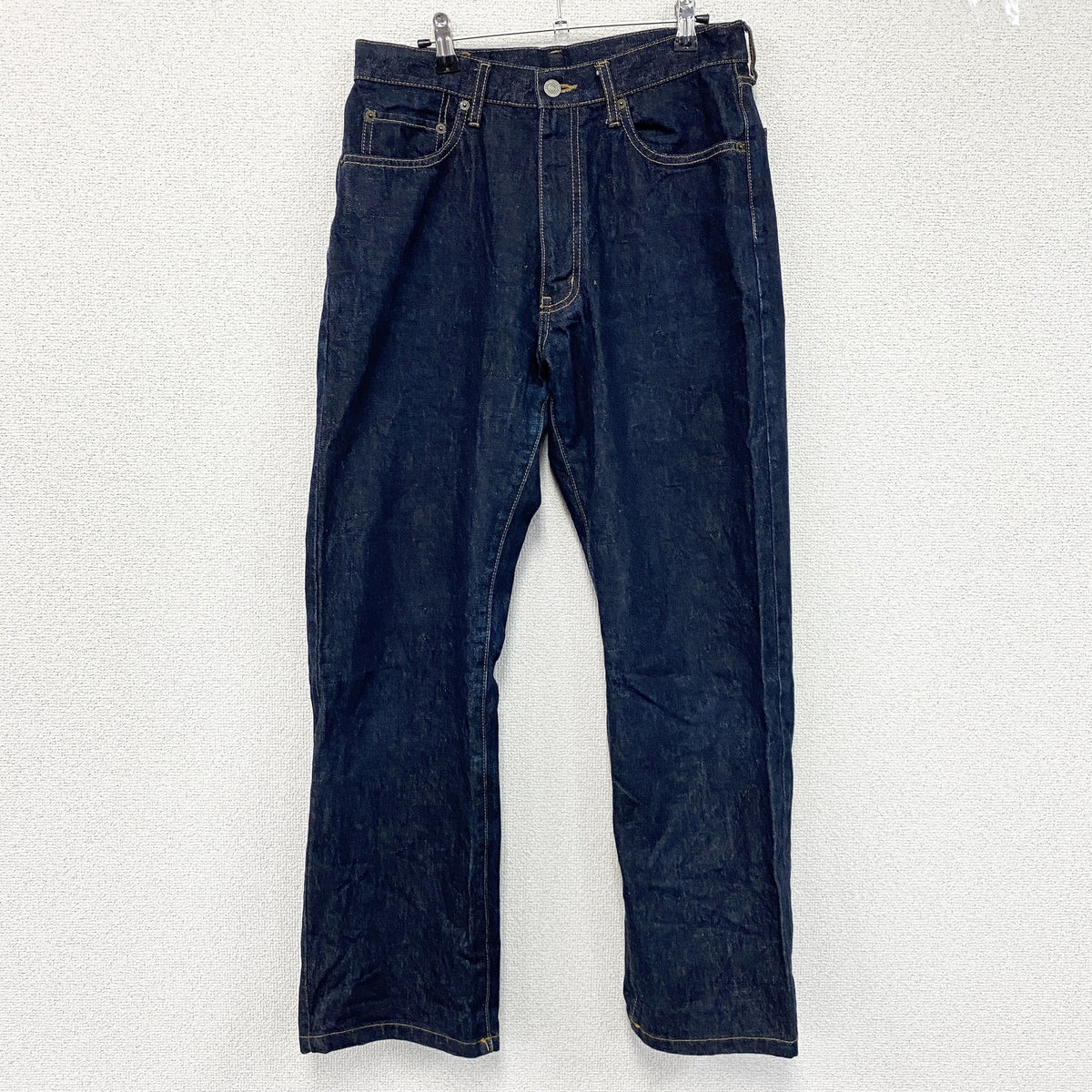 OLD UNIQLO　オールドユニクロ　デニムパンツ/ジーンズ　ジップフライ　インディゴ　古着