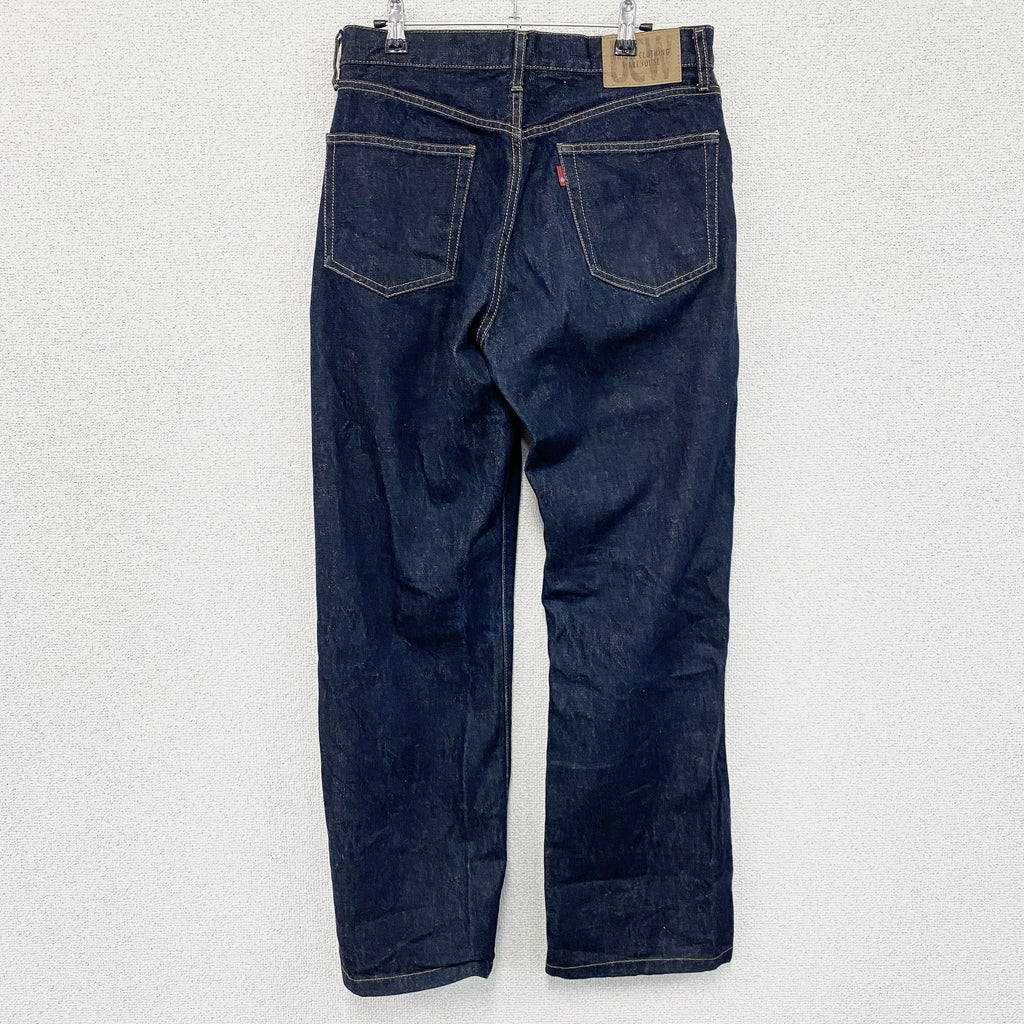OLD UNIQLO　オールドユニクロ　デニムパンツ/ジーンズ　ジップフライ　インディゴ　古着