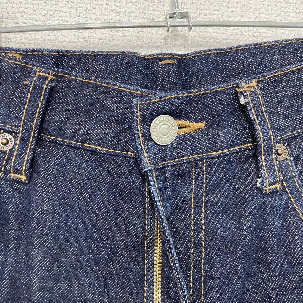 OLD UNIQLO　オールドユニクロ　デニムパンツ/ジーンズ　ジップフライ　インディゴ　古着