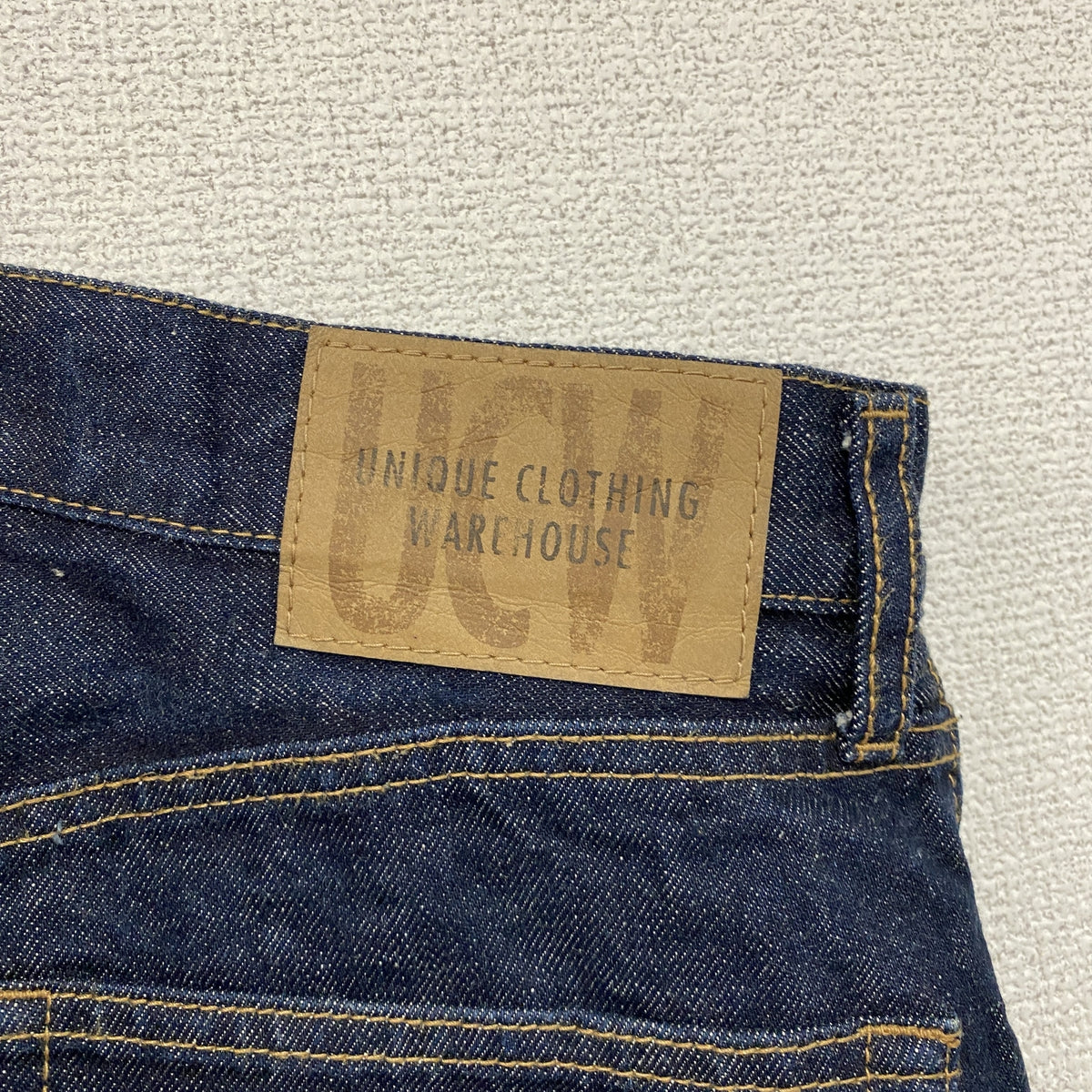 OLD UNIQLO　オールドユニクロ　デニムパンツ/ジーンズ　ジップフライ　インディゴ　古着
