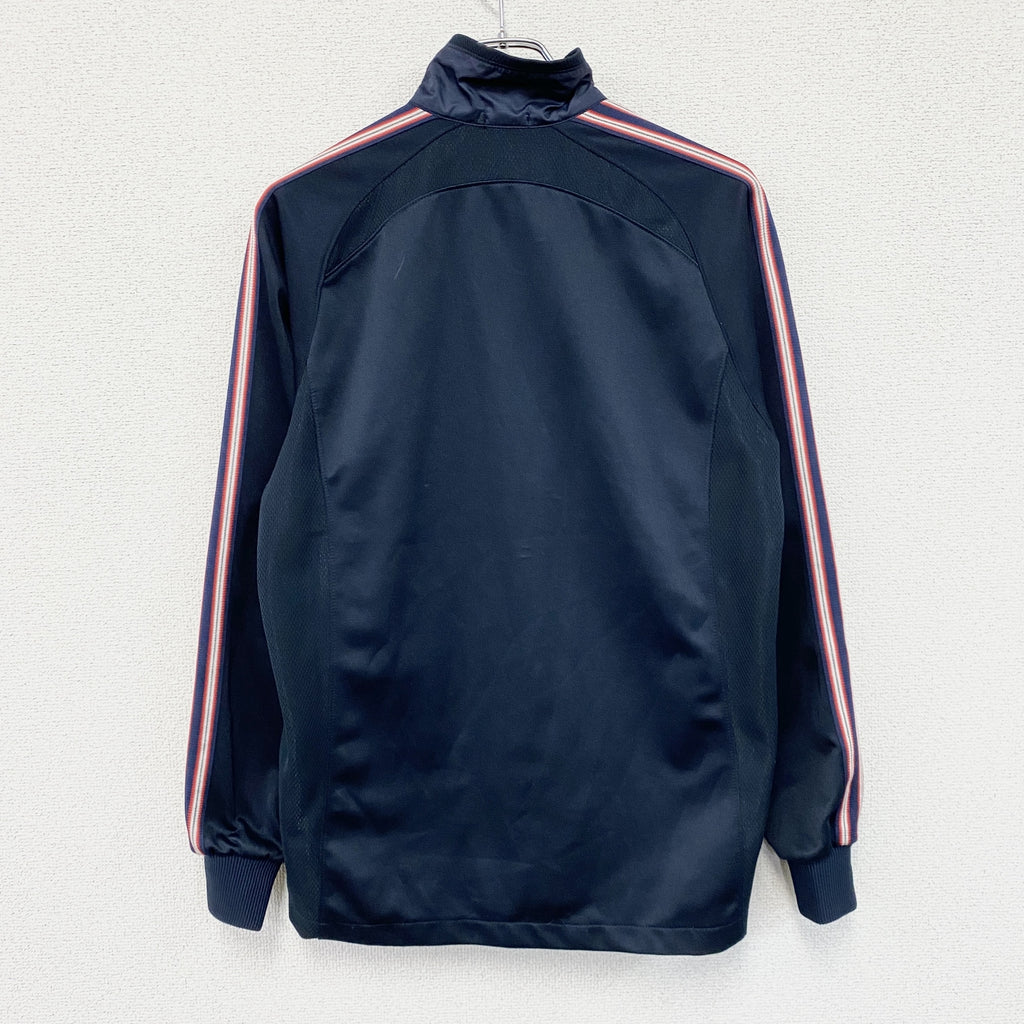 adidas　アディダス　トラックジャケット/ジャージ　紺　ネイビー　Mサイズ　古着
