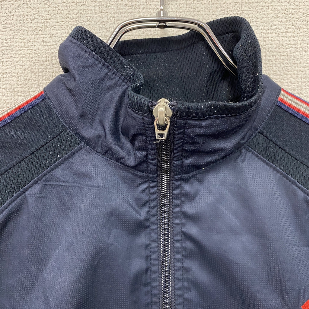 adidas　アディダス　トラックジャケット/ジャージ　紺　ネイビー　Mサイズ　古着