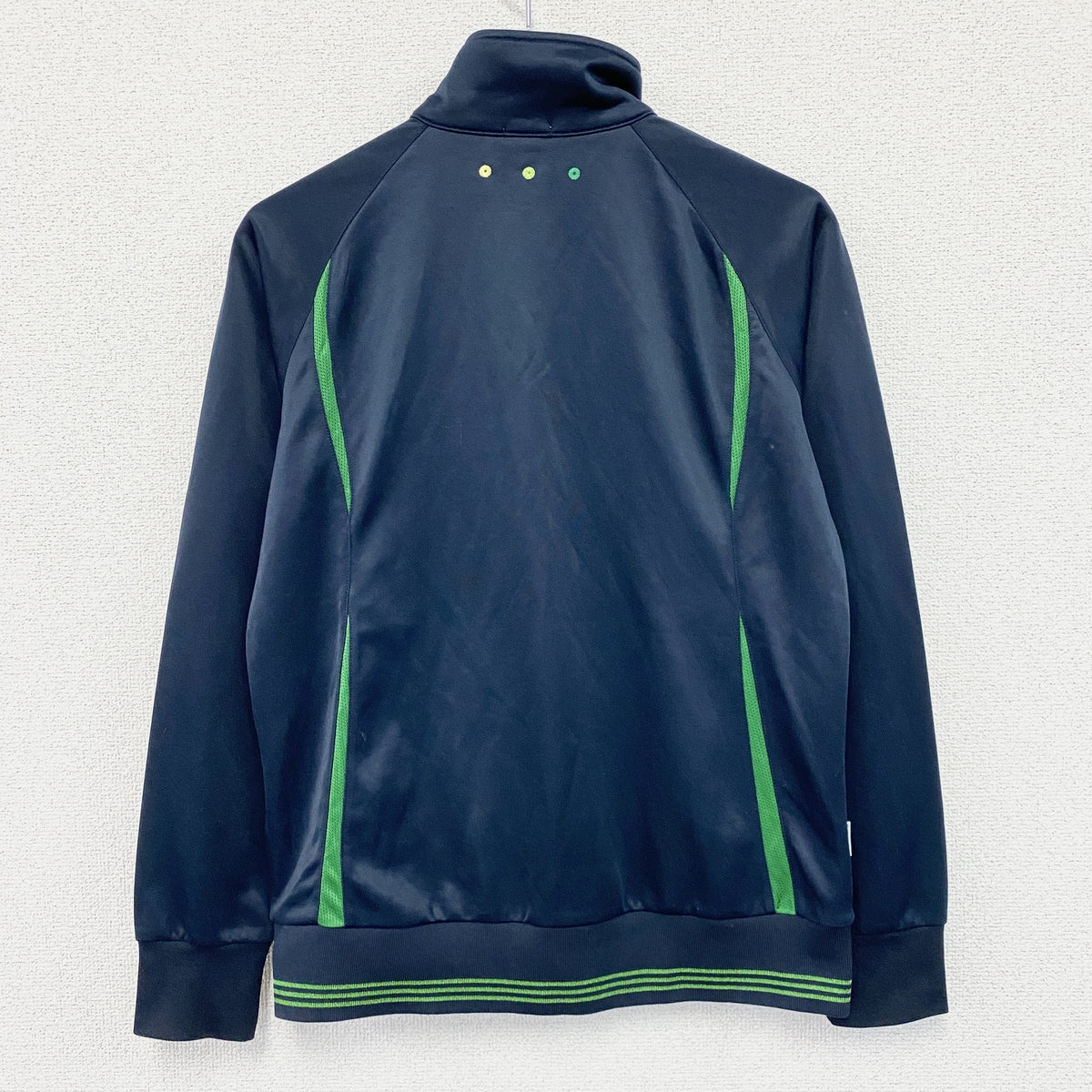adidas　アディダス　トラックジャケット/ジャージ　紺　ネイビー　Lサイズ　古着