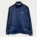 adidas　アディダス　トラックジャケット/ジャージ　紺　ネイビー　Mサイズ　古着