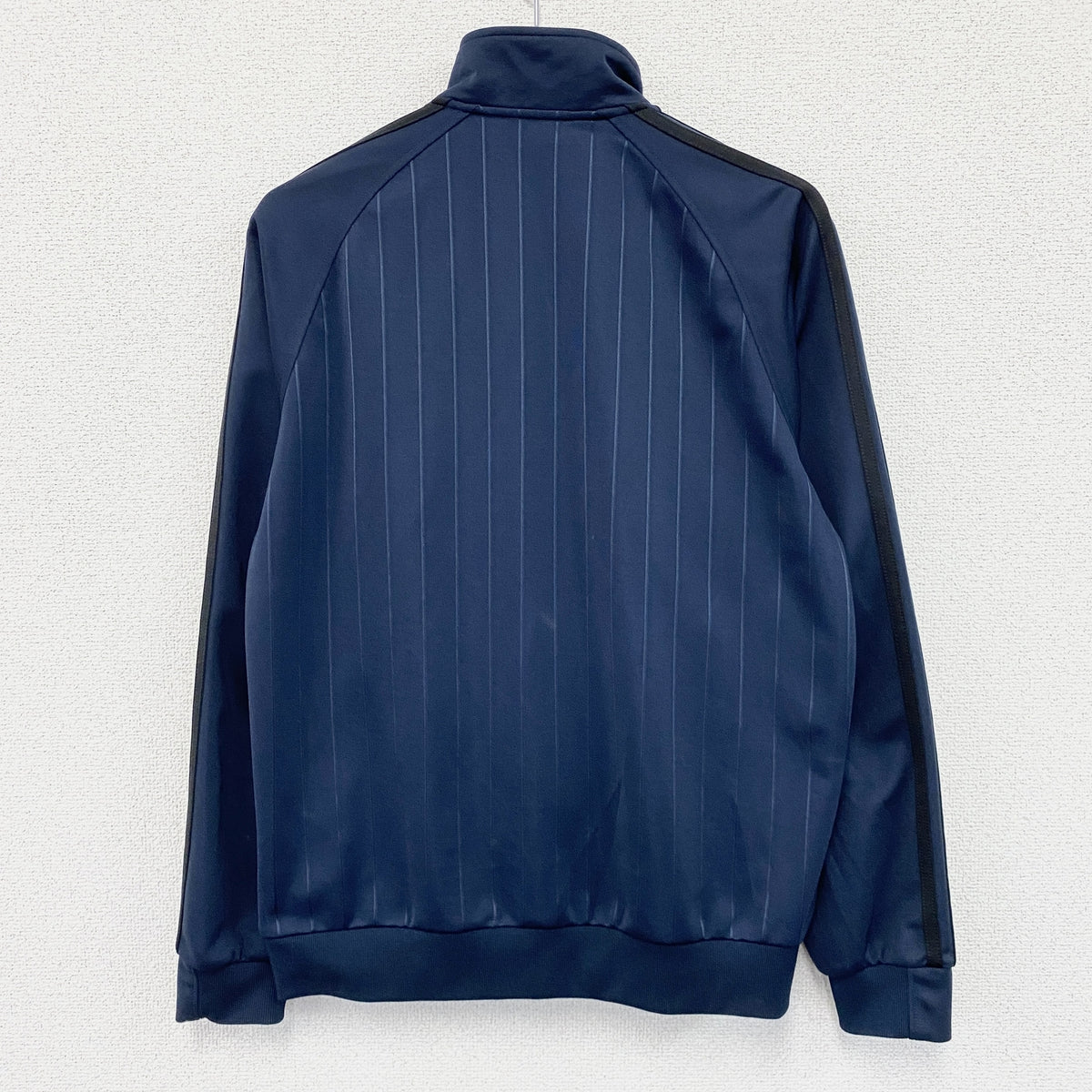 adidas　アディダス　トラックジャケット/ジャージ　紺　ネイビー　Mサイズ　古着