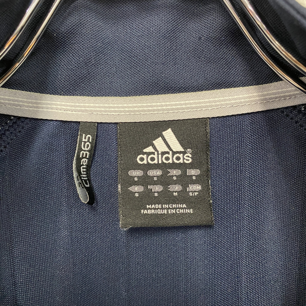 adidas　アディダス　トラックジャケット/ジャージ　紺　ネイビー　Mサイズ　古着