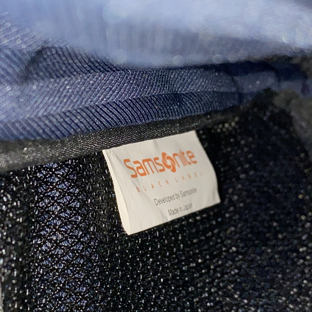 samsonite　サムソナイト　ショルダーバッグ　紺　ネイビー　古着
