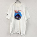 半袖プリントTシャツ　白　ホワイト　46サイズ　古着