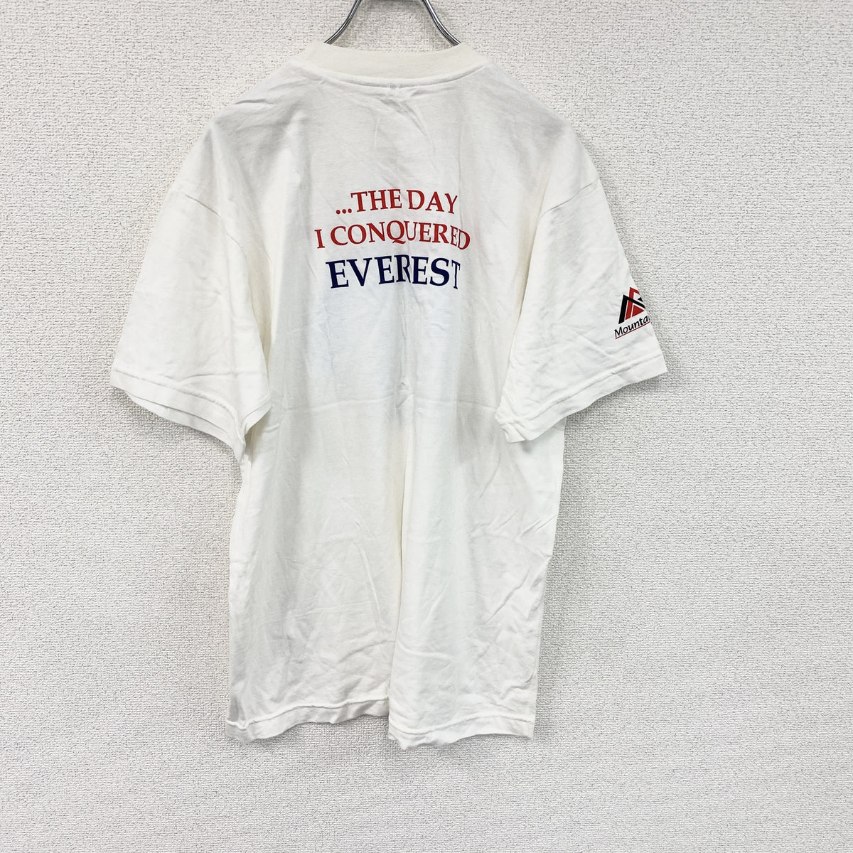 半袖プリントTシャツ　白　ホワイト　46サイズ　古着