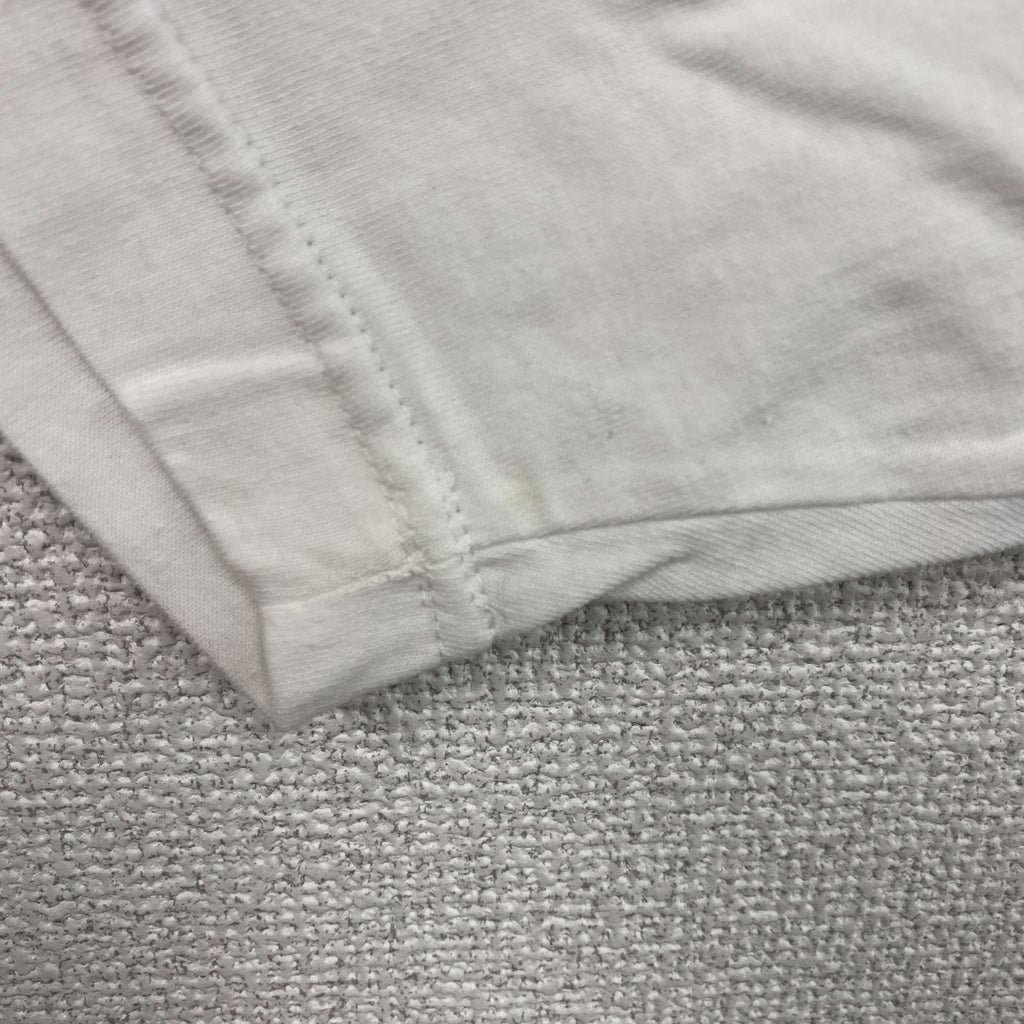 半袖プリントTシャツ　白　ホワイト　46サイズ　古着