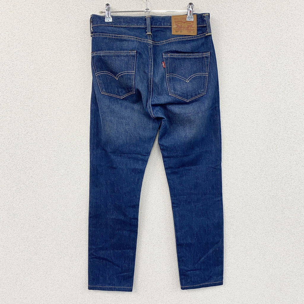 Levi's　リーバイス　501 CT　デニムパンツ/ジーンズ　ボタンフライ　インディゴ　W28サイズ　古着