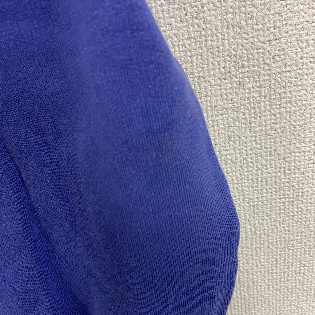 UNITED COLORS OF BENETTON　ユナイテッドカラーズオブベネトン　スウェット/トレーナー　青紫　ブルーパープル　46サイズ　古着