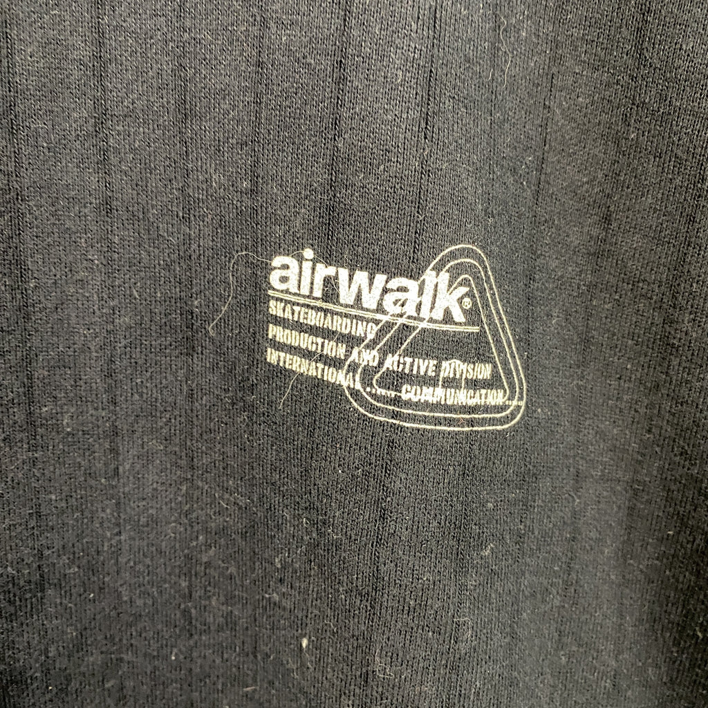 air walk　エアウォーク　トラックジャケット/ジャージ　黒　ブラック　Lサイズ　古着