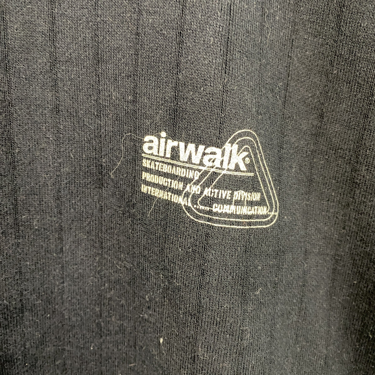 air walk　エアウォーク　トラックジャケット/ジャージ　黒　ブラック　Lサイズ　古着