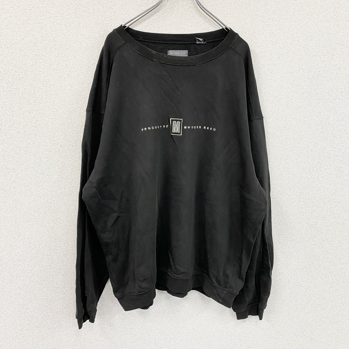 Mossimo　モッシモ　スウェット/トレーナー　黒　ブラック　Lサイズ　古着