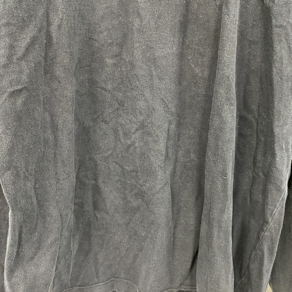agnes b.　アニエスベー　長袖Tシャツ/ロンT　無地　黒　ブラック　2サイズ　古着