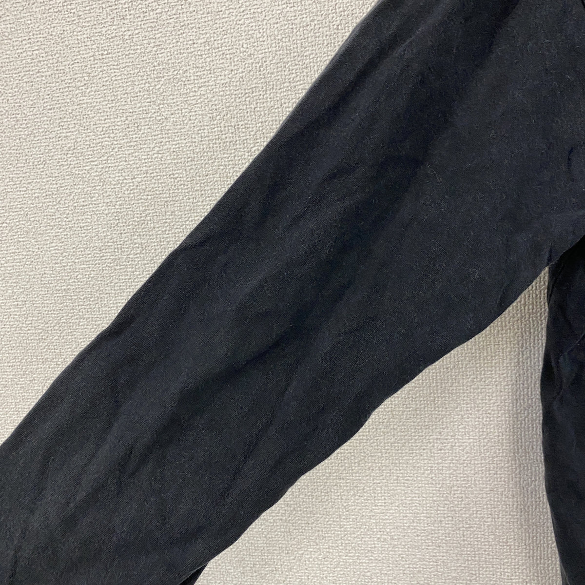 agnes b.　アニエスベー　長袖Tシャツ/ロンT　無地　黒　ブラック　2サイズ　古着