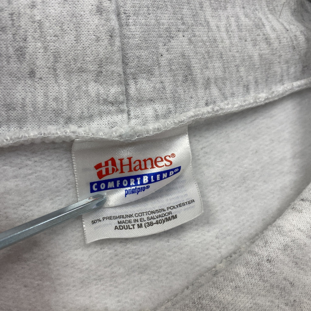 Hanes　ヘインズ　スウェットパーカー/フーディー　霜降りグレー　Mサイズ　古着