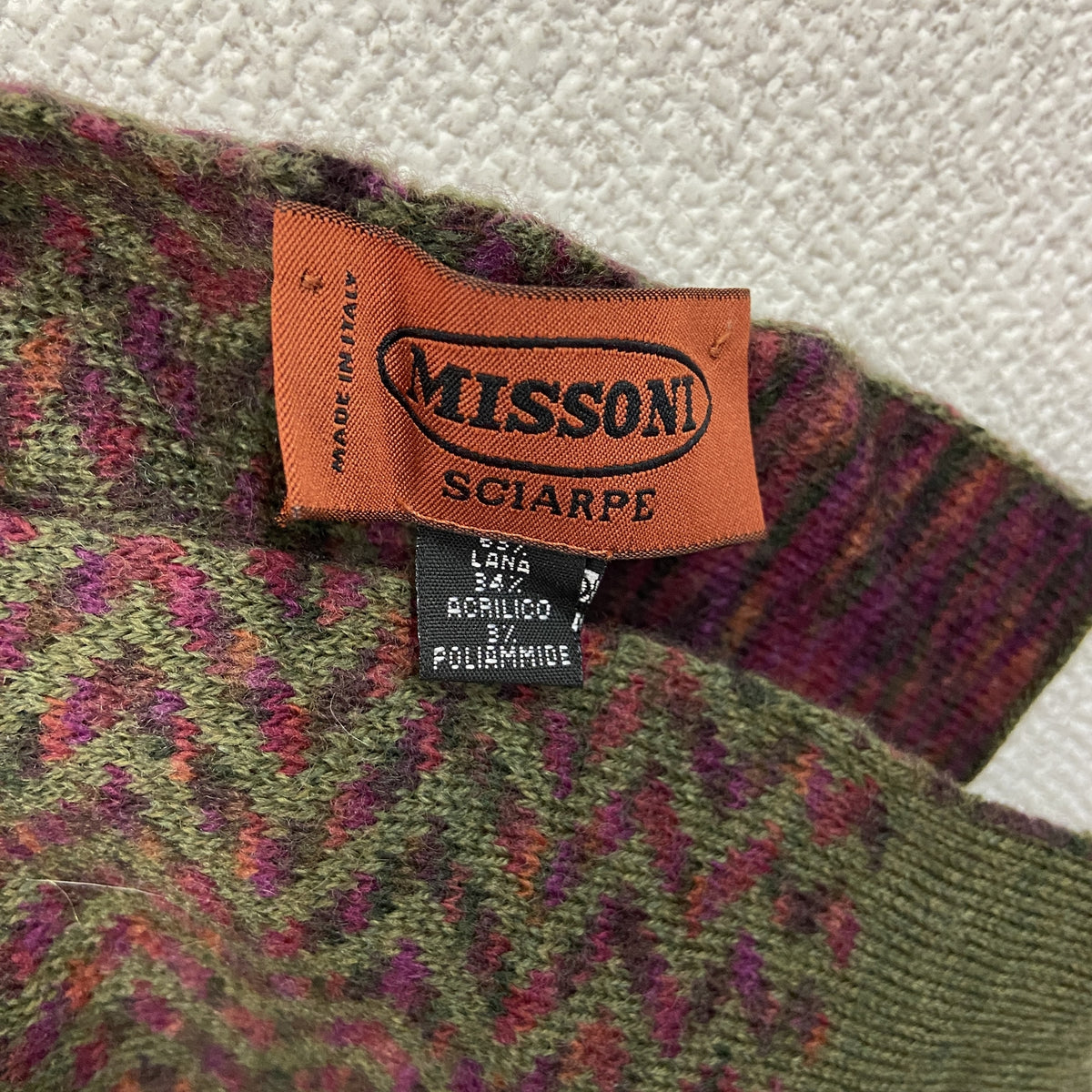 MISSONI　ミッソーニ　マフラー/ストール　マルチカラー　古着