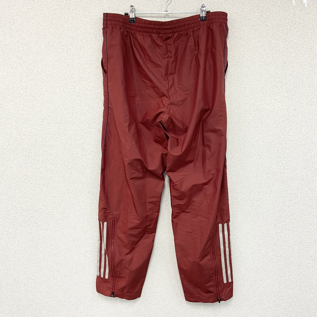 adidas　アディダス　日韓ワールドカップ　ピステパンツ/ウィンドパンツ　赤　レッド　Lサイズ　古着