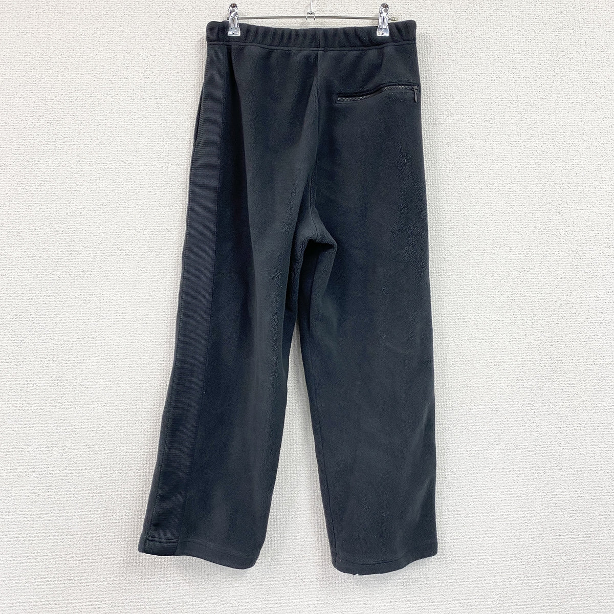 Needles　ニードルズ　UNIQLO　ユニクロ　フリースパンツ　黒　ブラック　Mサイズ　古着
