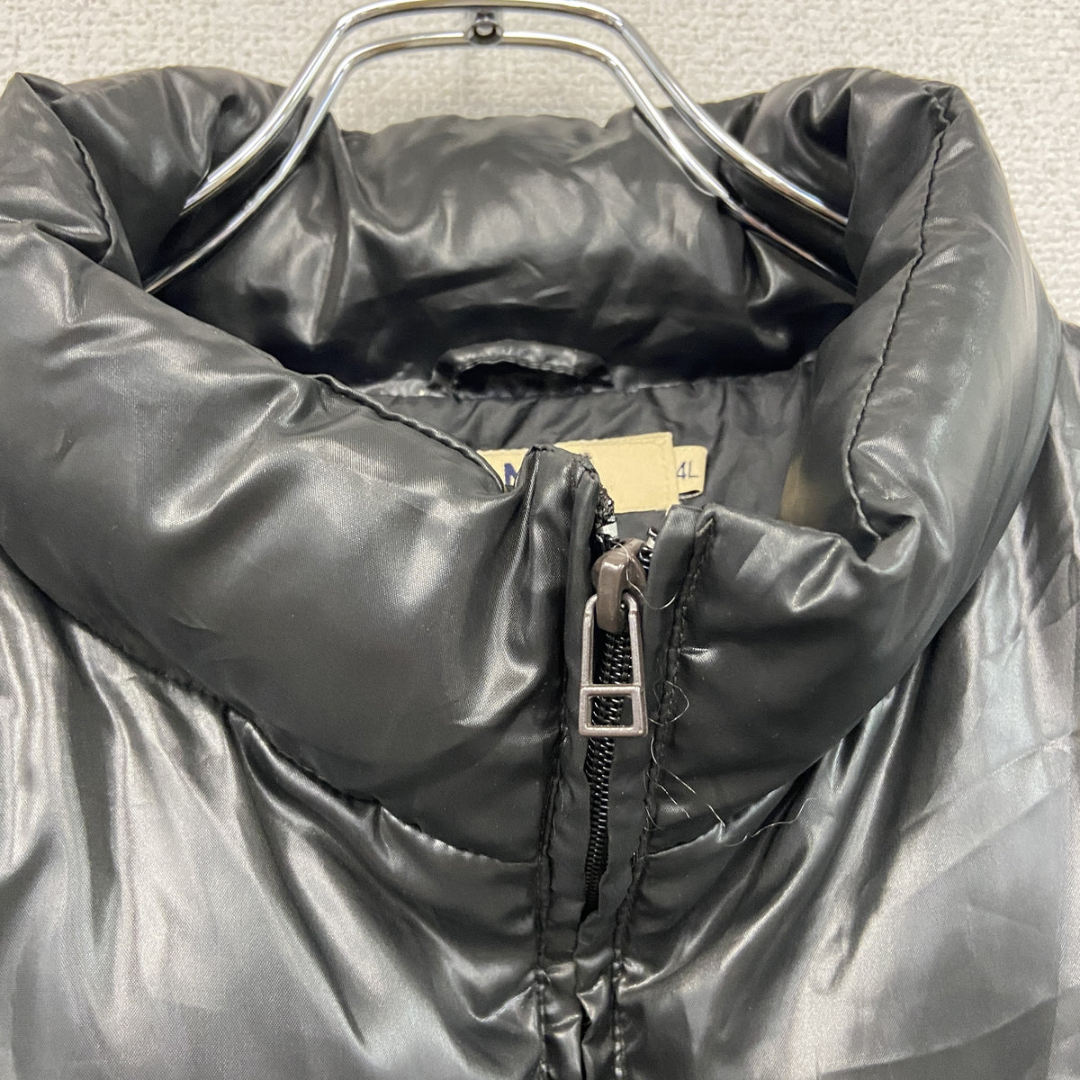 KANSAI JEANS　中綿ベスト　黒　ブラック　4Lサイズ　古着