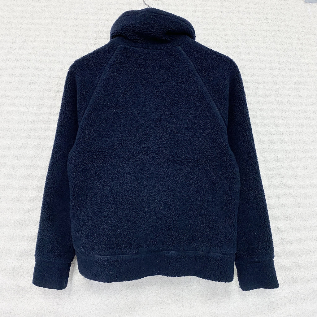 HELLY HANSEN　ヘリーハンセン　フルジップフリースジャケット/ボアジャケット　紺　ネイビー　Mサイズ　古着