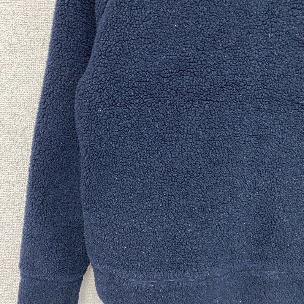 HELLY HANSEN　ヘリーハンセン　フルジップフリースジャケット/ボアジャケット　紺　ネイビー　Mサイズ　古着