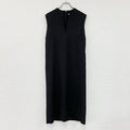 BEAUTY&YOUTH UNITED ARROWS　ビューティアンドユースユナイテッドアローズ　キーネックノースリーブロングワンピース　黒　ブラック　Mサイズ　古着