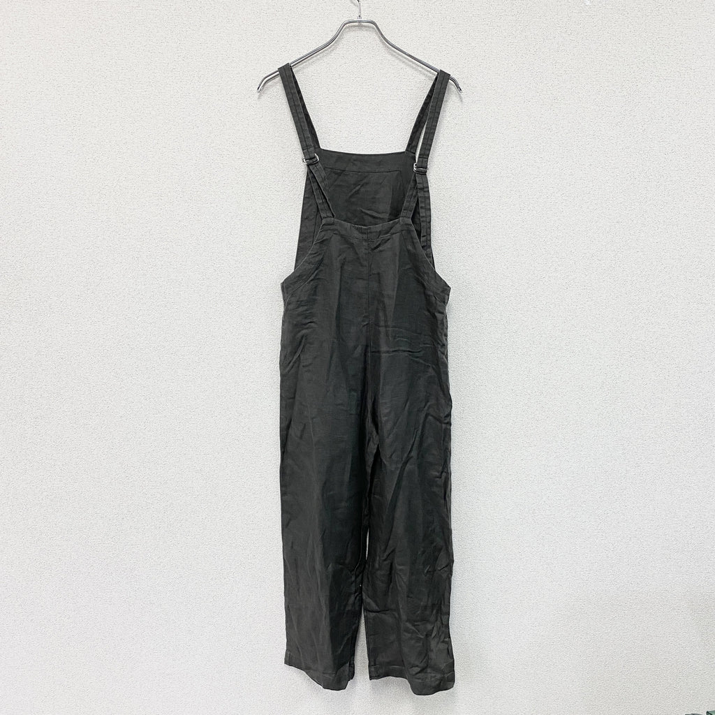 BEAUTY&YOUTH UNITED ARROWS　ビューティアンドユースユナイテッドアローズ　オールインワン/サロペットワンピース　チャコールグレー　Sサイズ　古着