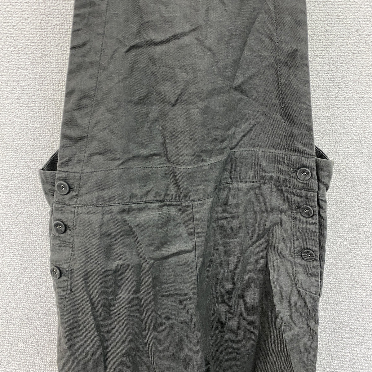 BEAUTY&YOUTH UNITED ARROWS　ビューティアンドユースユナイテッドアローズ　オールインワン/サロペットワンピース　チャコールグレー　Sサイズ　古着