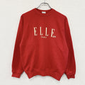 ELLE　エル　スウェット/トレーナー　赤　レッド　160サイズ　古着
