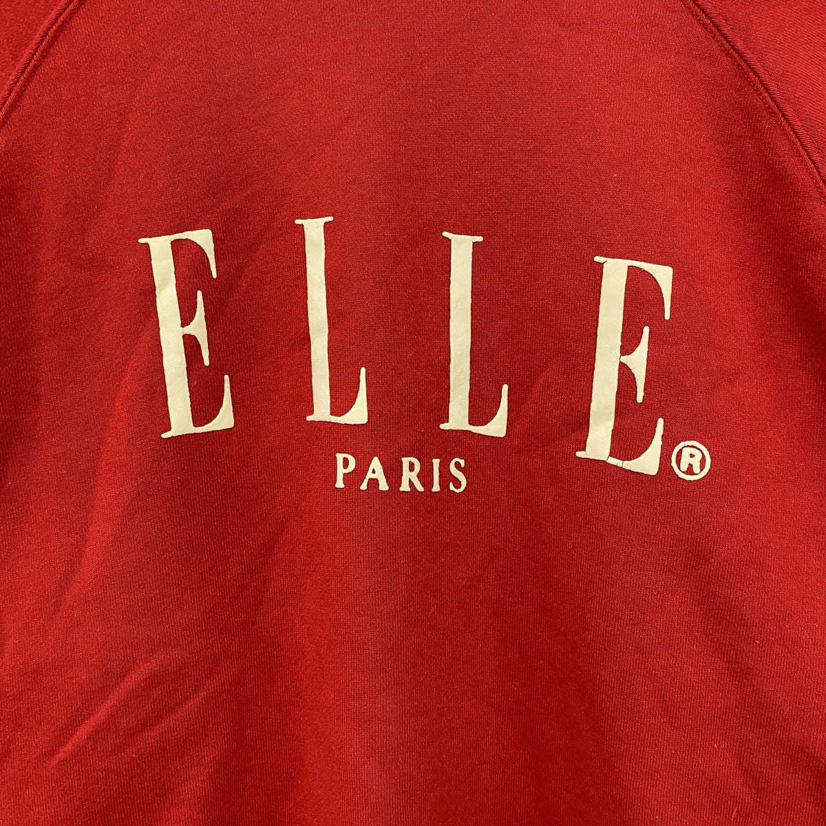 ELLE　エル　スウェット/トレーナー　赤　レッド　160サイズ　古着