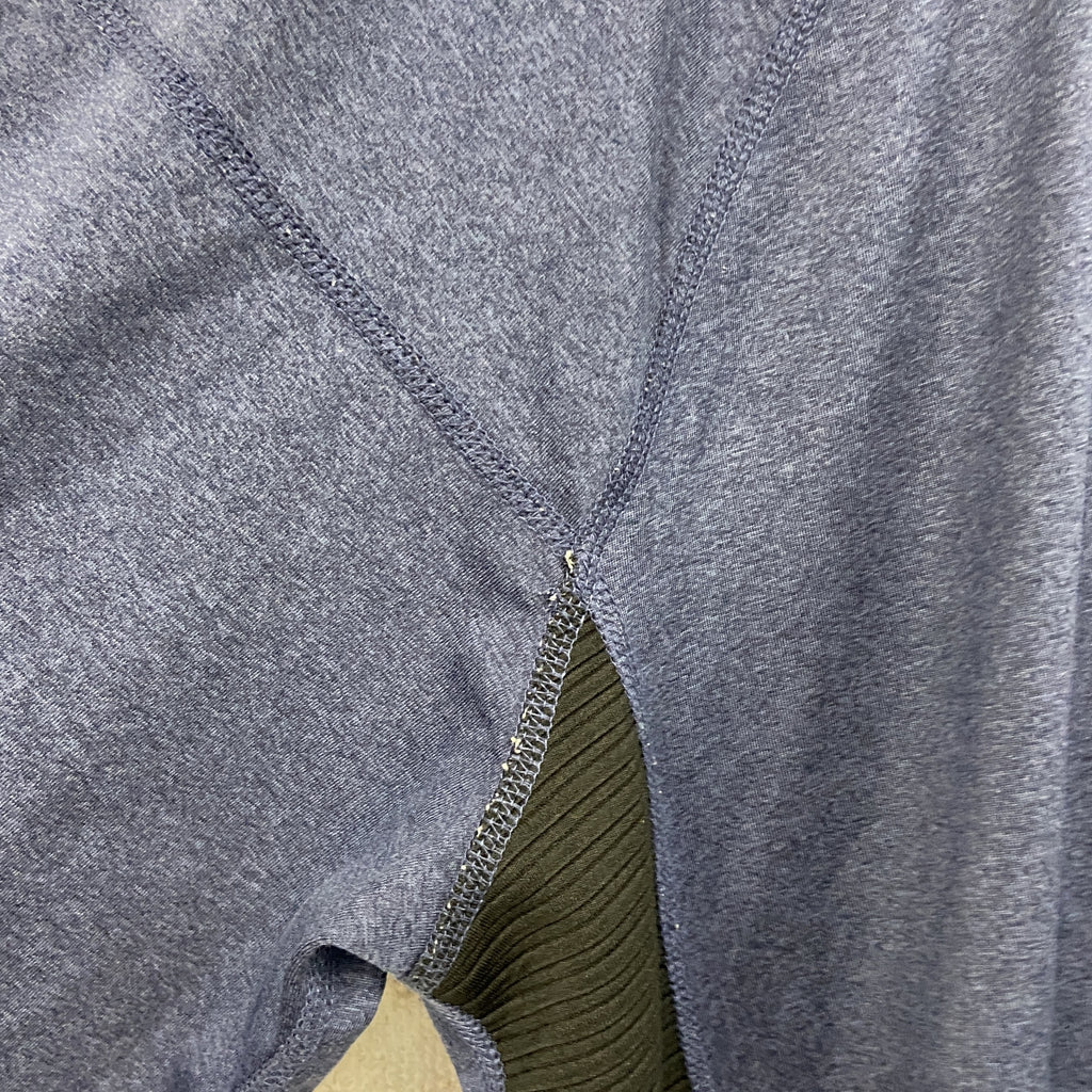 SPYDER　スパイダー　長袖Tシャツ/ロンT　刺ロゴ　紺　ネイビー　古着