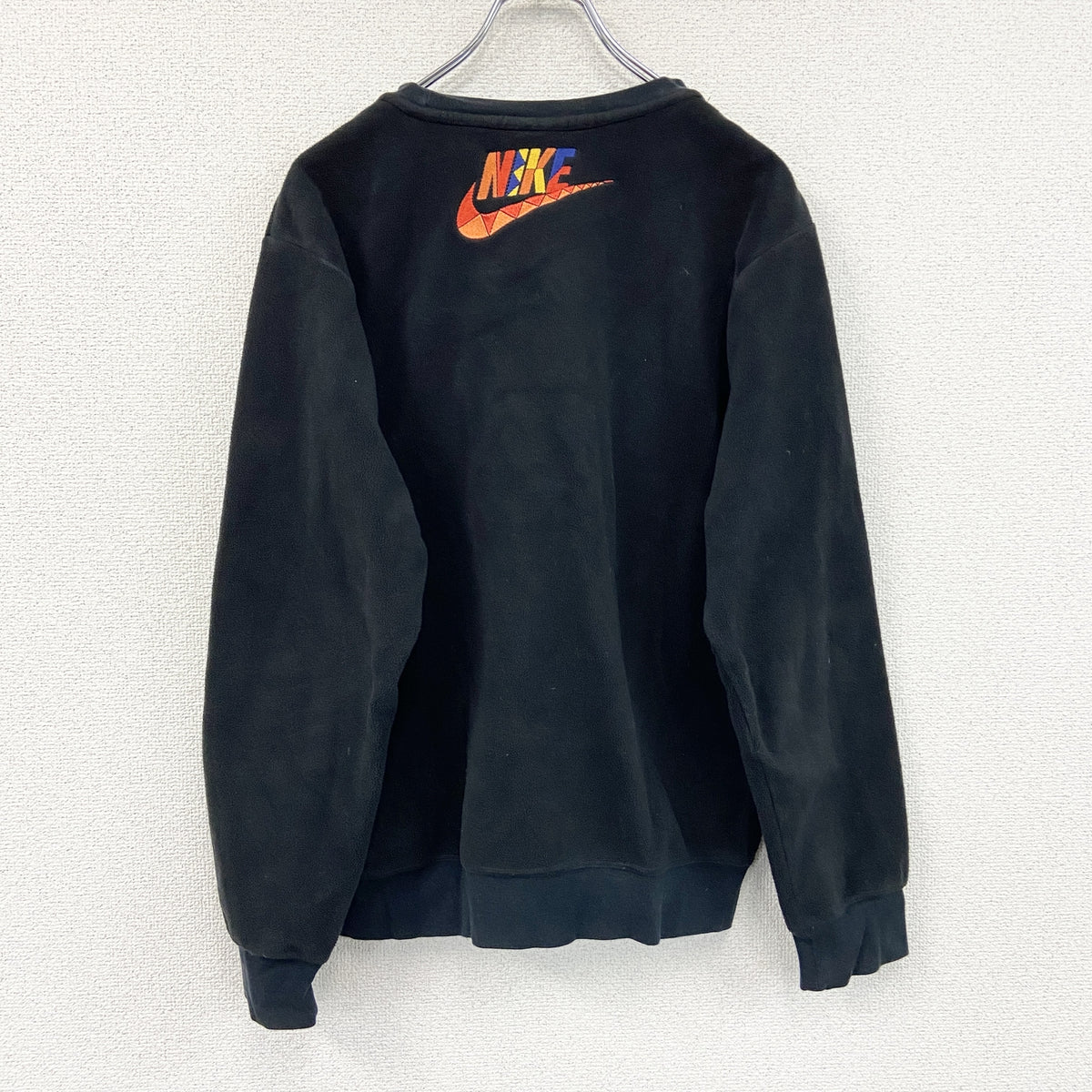 NIKE　ナイキ　フリーススウェット/トレーナー　黒　ブラック　Sサイズ　古着
