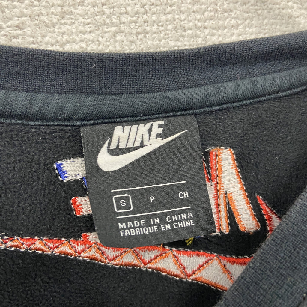 NIKE　ナイキ　フリーススウェット/トレーナー　黒　ブラック　Sサイズ　古着