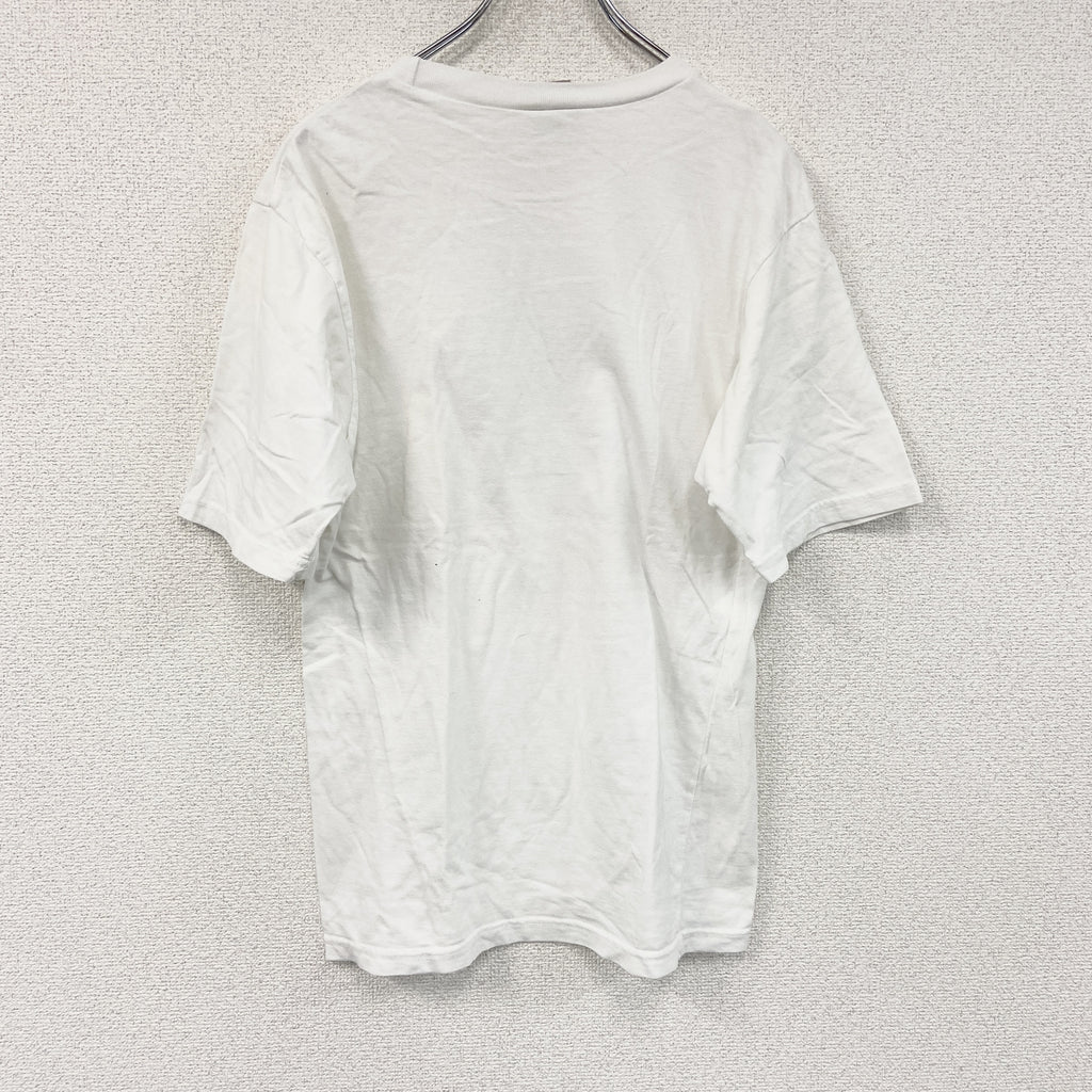 NATIONAL PALACE MUSEUM　半袖プリントTシャツ　白　ホワイト　Lサイズ　古着