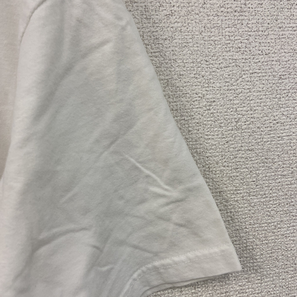 NATIONAL PALACE MUSEUM　半袖プリントTシャツ　白　ホワイト　Lサイズ　古着