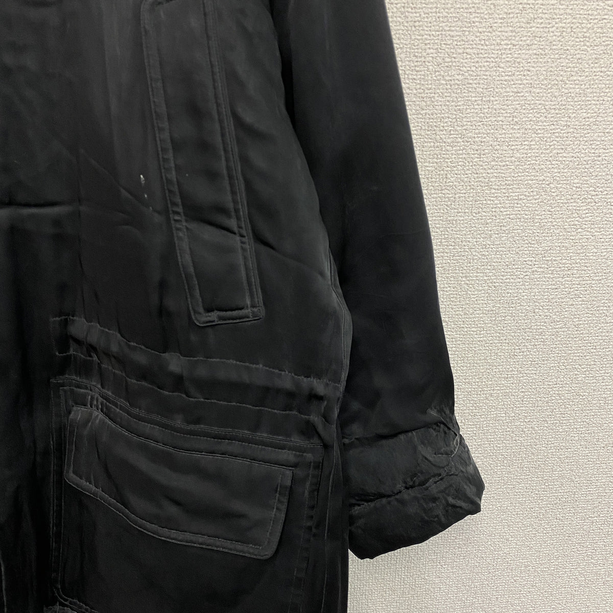 allegri　アレグリ　ミリタリージャケット　中綿入り　黒　ブラック　Mサイズ　古着