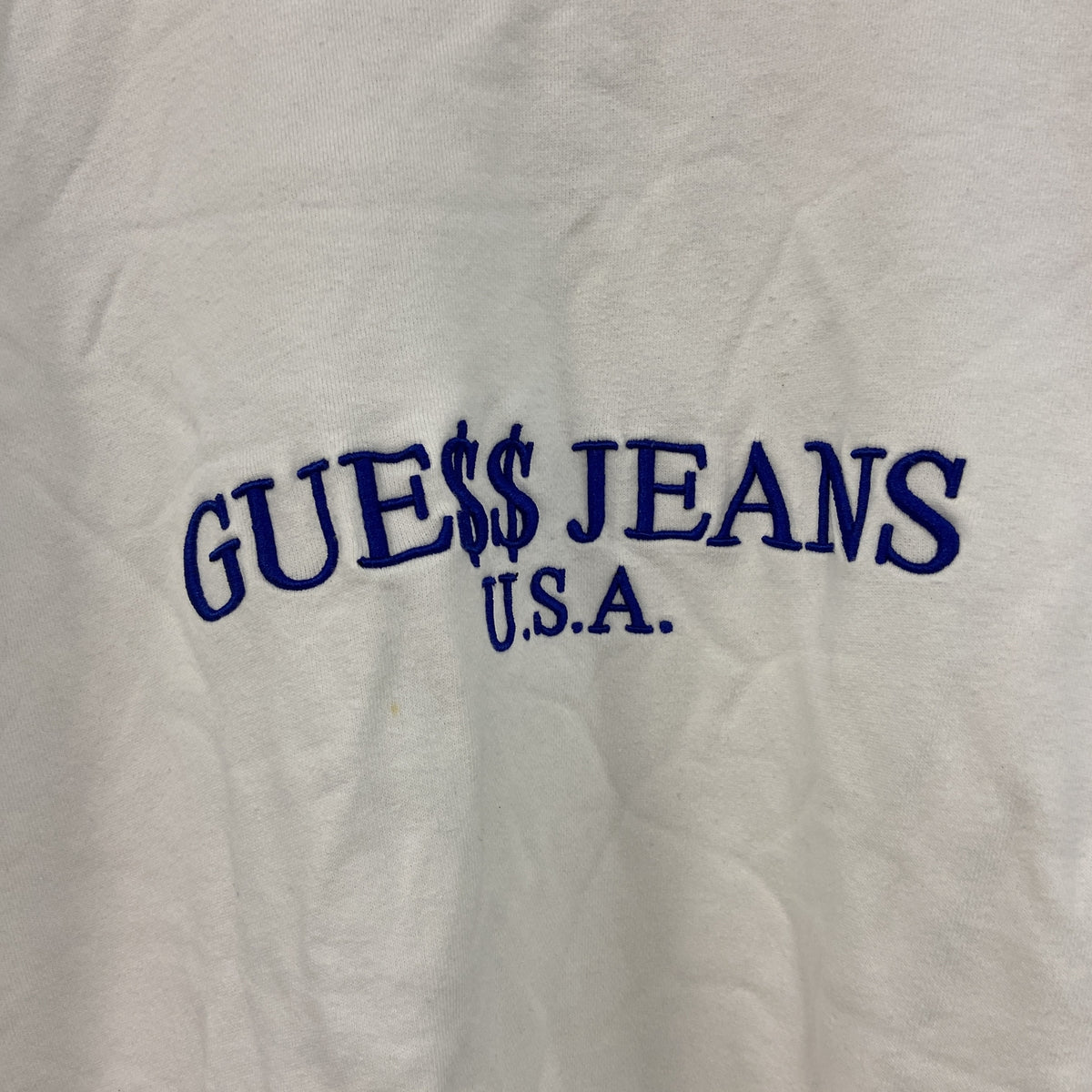 GUESS ORIGINAL　ゲスオリジナル　スウェット/トレーナー　白　ホワイト　Lサイズ　古着