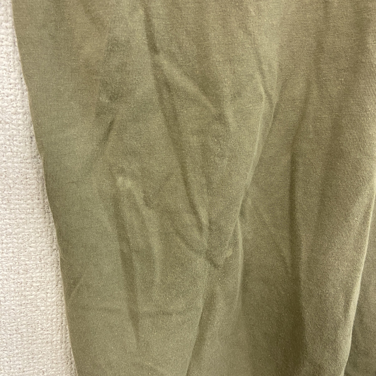 Eddie Bauer　エディーバウアー　半袖プリントTシャツ　カーキ　Mサイズ　古着