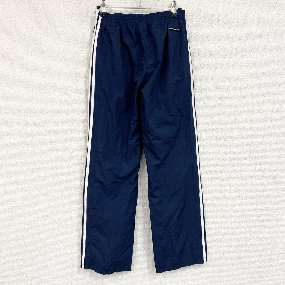 adidas　アディダス　トラックパンツ/ジャージパンツ　紺　ネイビー　150サイズ　古着