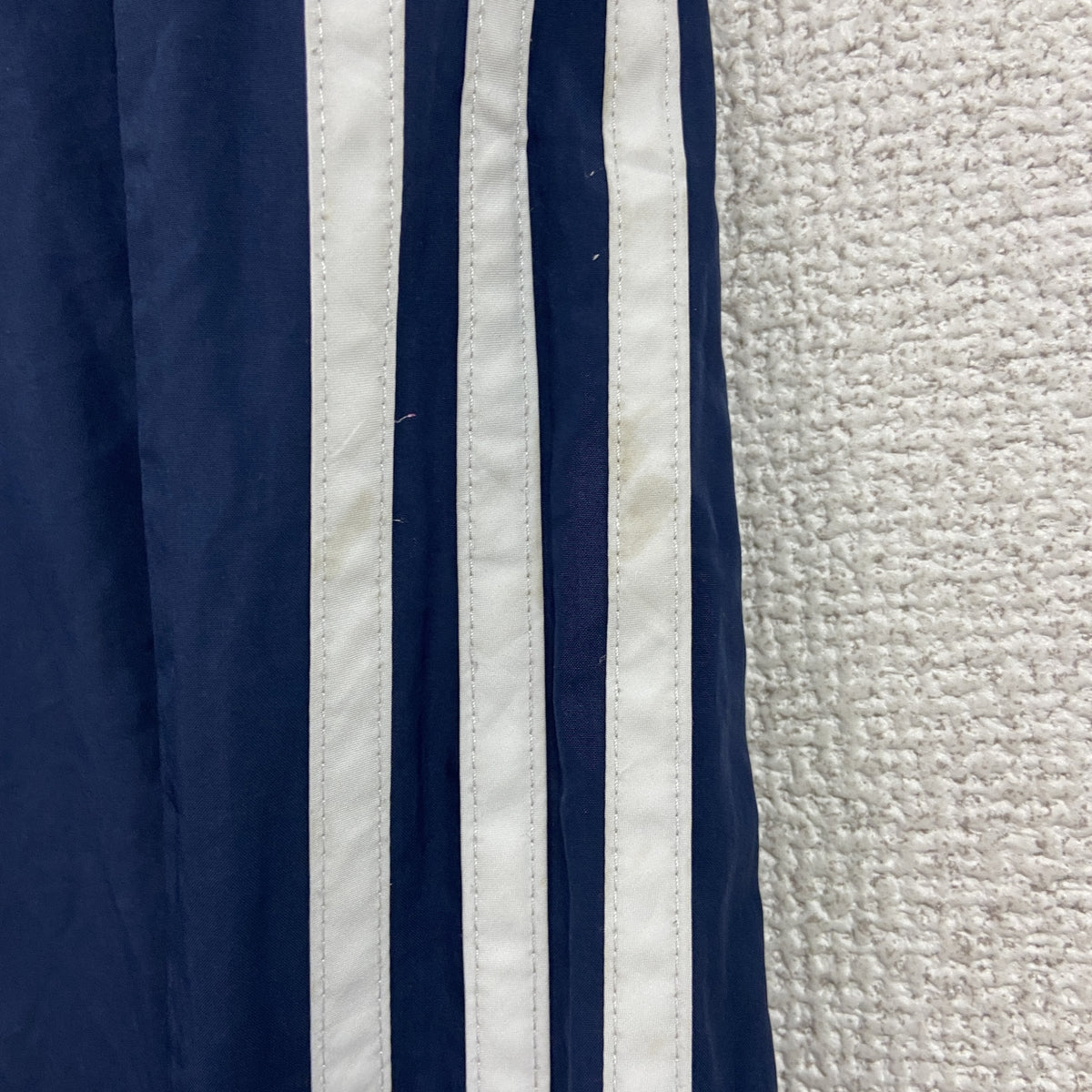 adidas　アディダス　トラックパンツ/ジャージパンツ　紺　ネイビー　150サイズ　古着