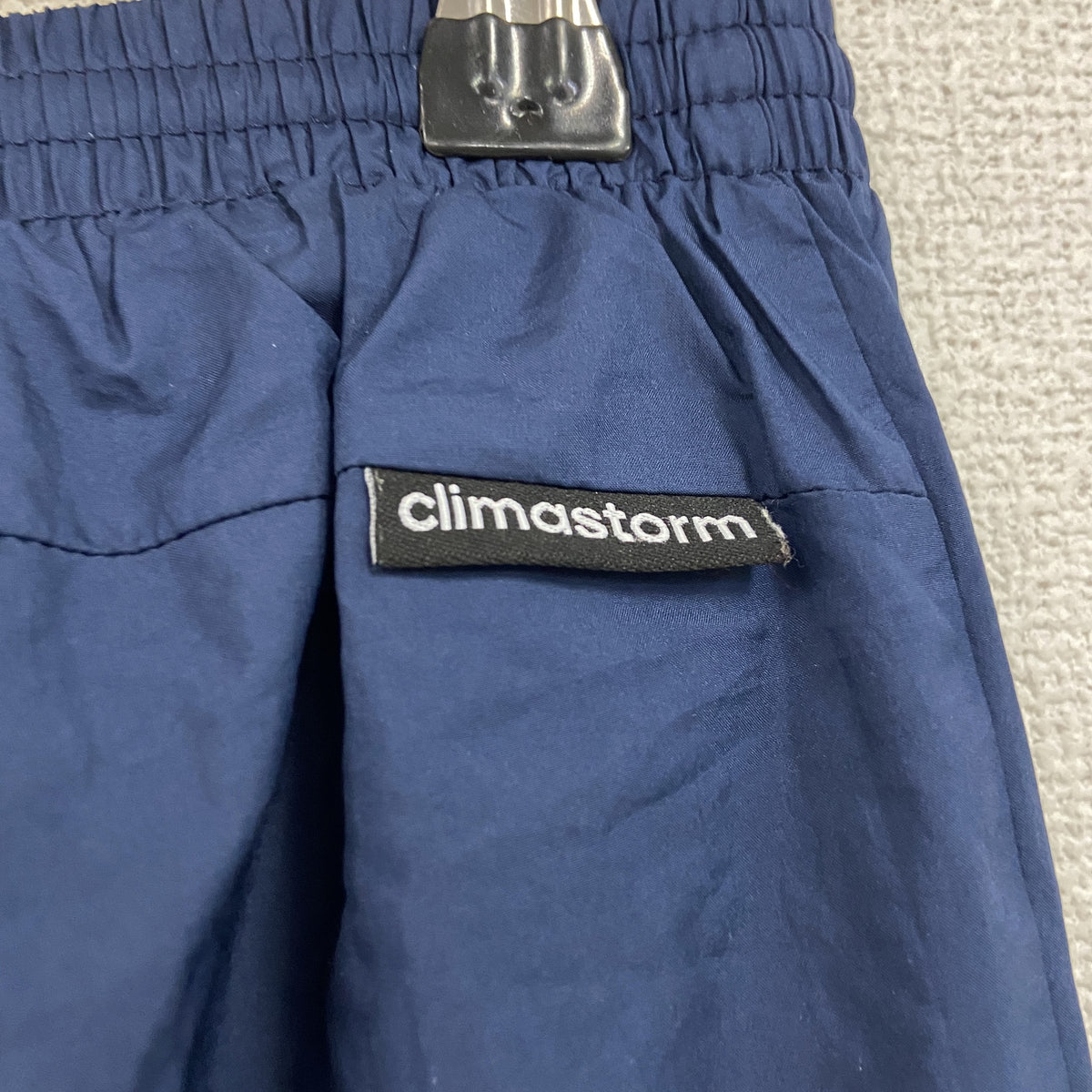 adidas　アディダス　トラックパンツ/ジャージパンツ　紺　ネイビー　150サイズ　古着