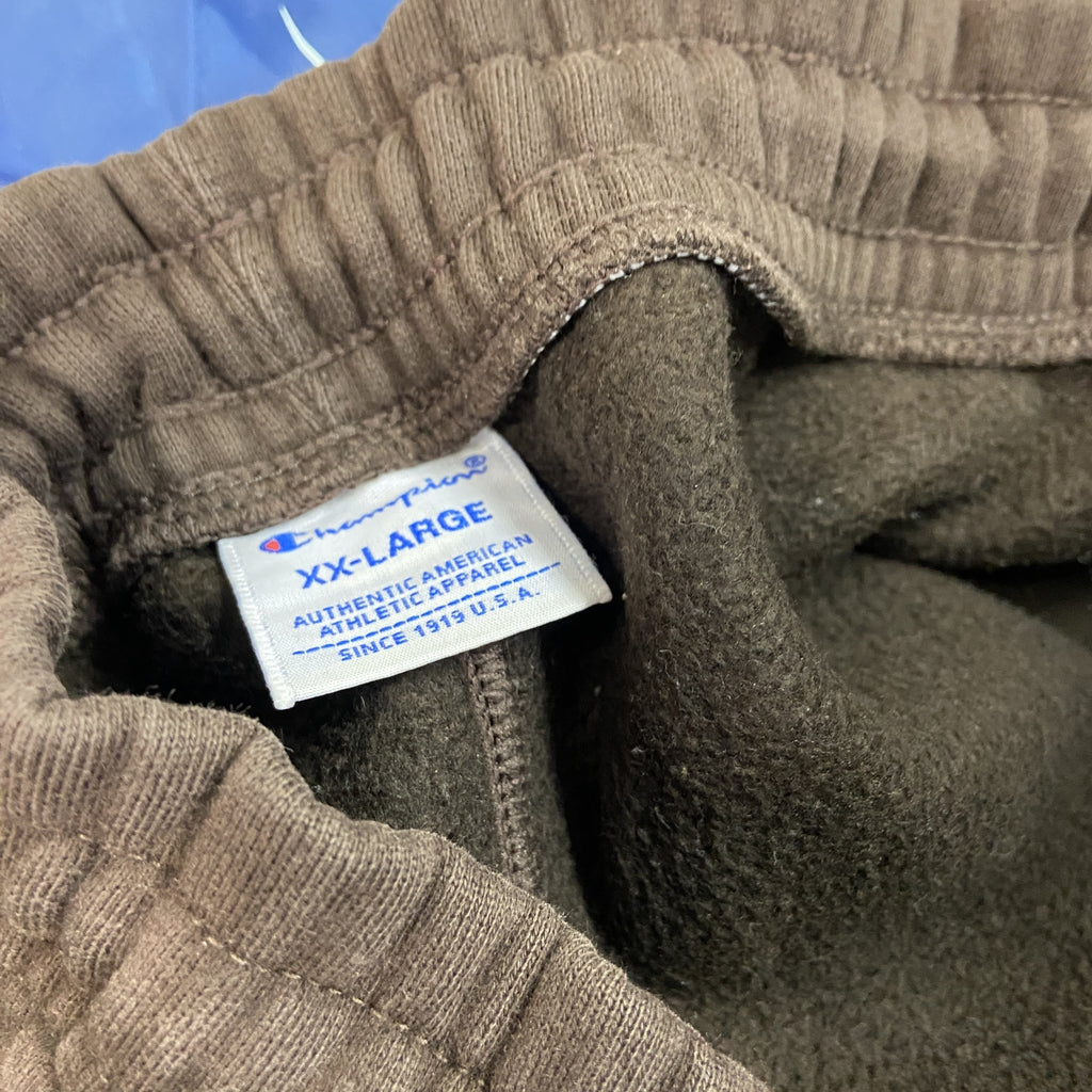 Champion　チャンピオン　スウェットパンツ　茶色　ブラウン　XXLサイズ　古着