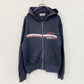 Levi's Red Tab　リーバイスレッド　フルジップパーカー/フーディー　紺　ネイビー　Mサイズ　古着