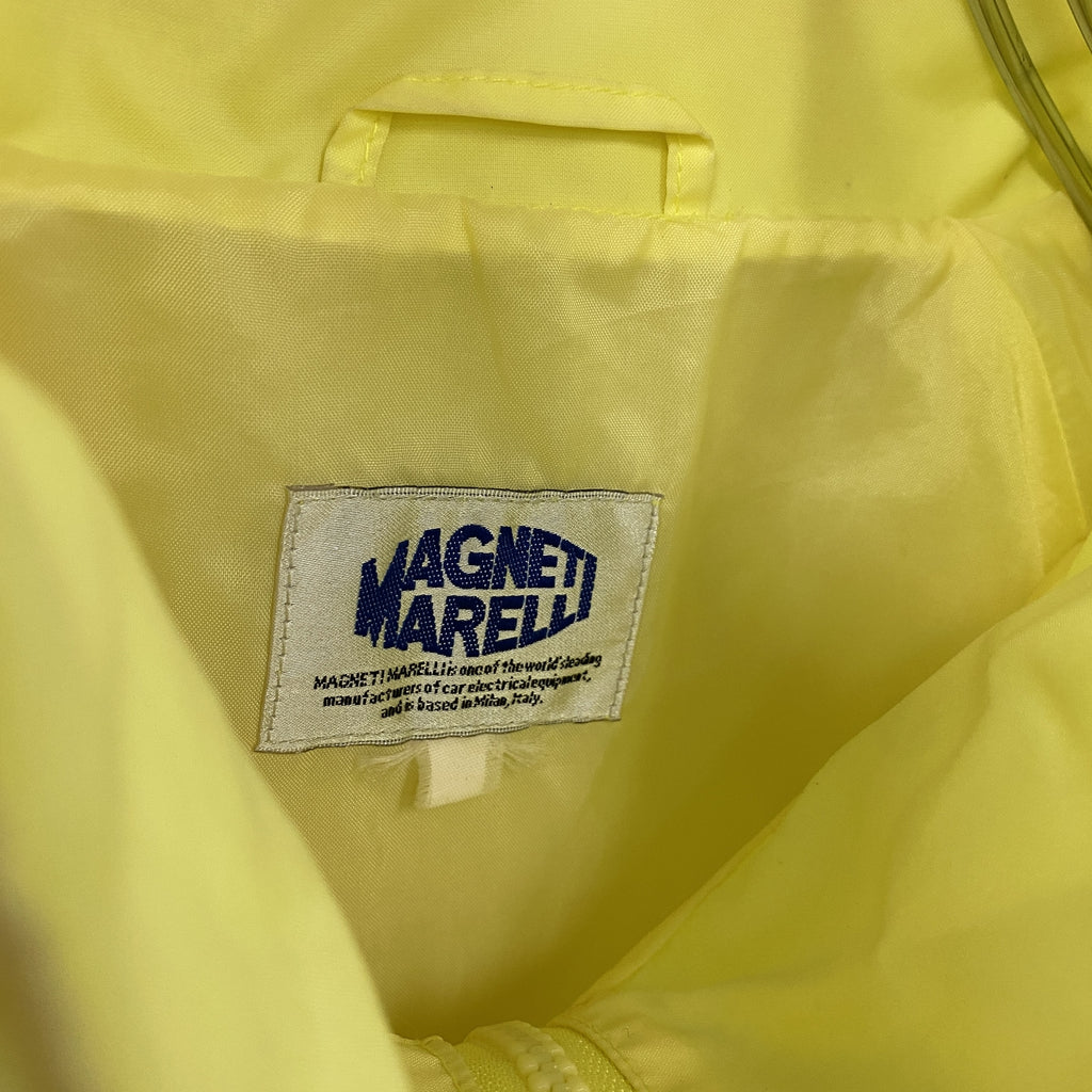 MAGNETI MARELLI　マニエッティマレリ　FERRARI　フェラーリ　フルジップジャケット　黄色　イエロー　古着