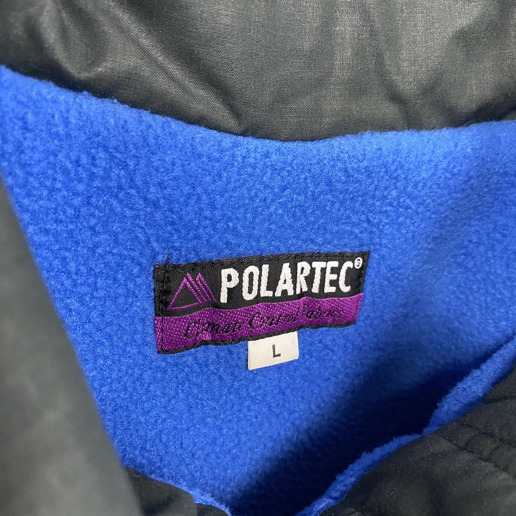 POLARTEC　ポーラテック　中綿ジャケット　緑　グリーン　Lサイズ　古着